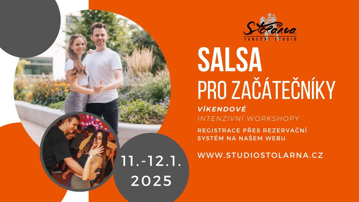 SALSA pro za\u010d\u00e1te\u010dn\u00edky - V\u00cdKENDOV\u00c9 WORKSHOPY