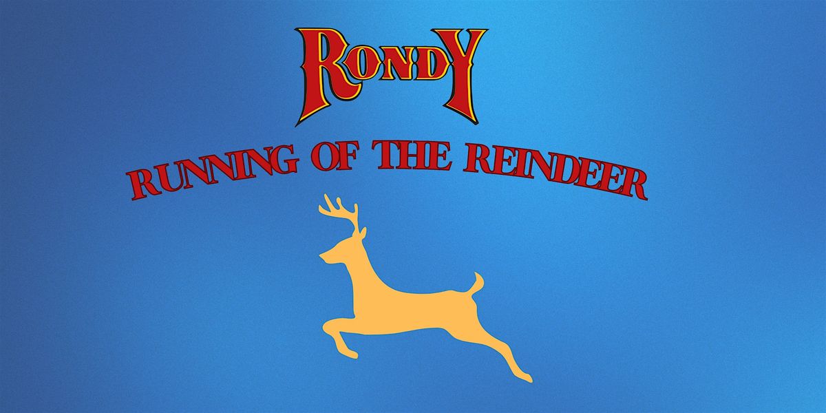 2026 Fur Rondy Running of the Reindeer