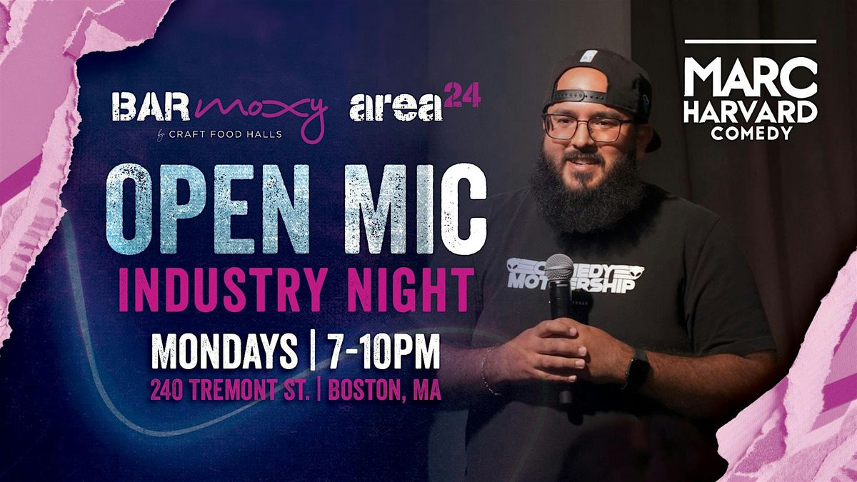 Open Mic Industry Night @ Bar Moxy