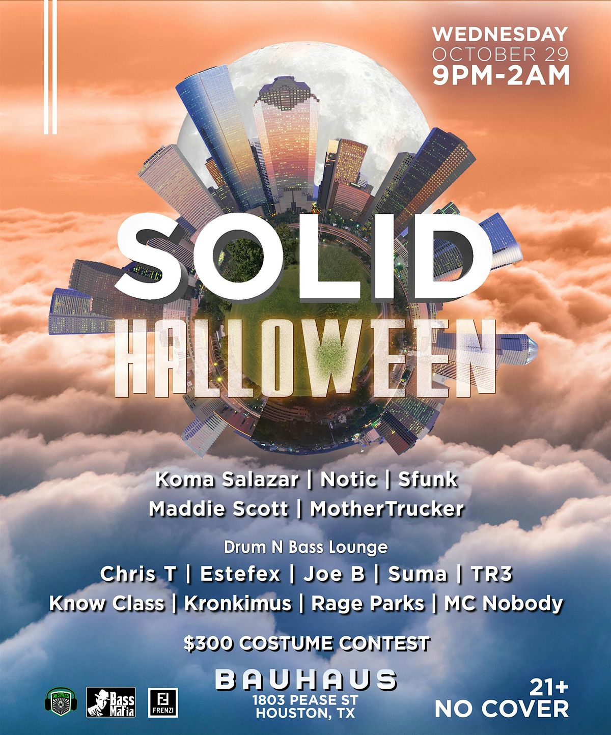 SOLID WEDNESDAY HALLOWEEN @ Bauhaus Houston