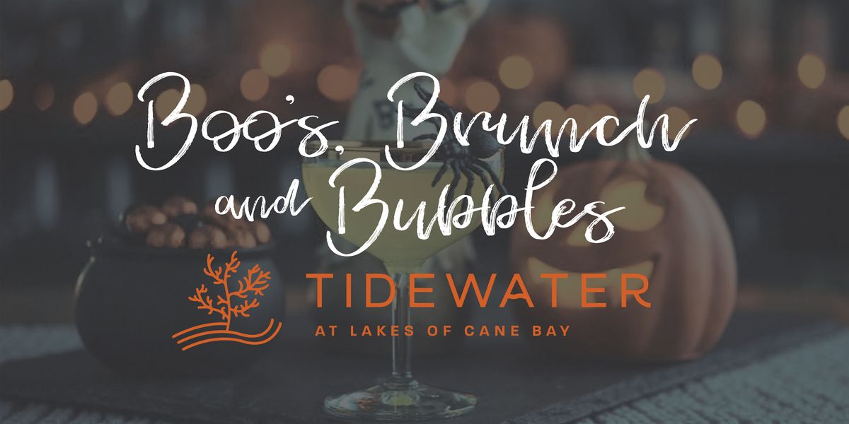 Boo's, Brunch and Bubbles at Tidewater at Lakes of Cane Bay