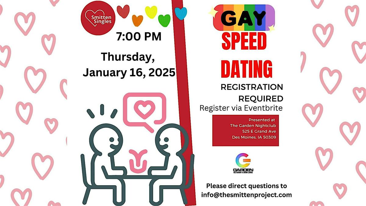 Gay Speed Dating - Des Moines