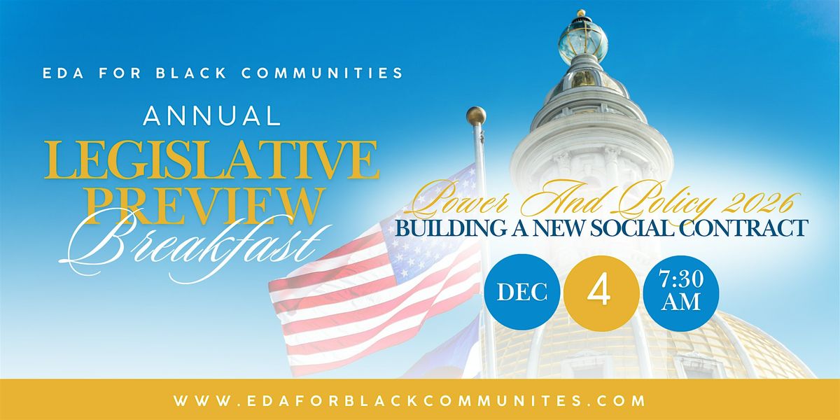 Legislative Preview Breakfast: Power and Policy 2026