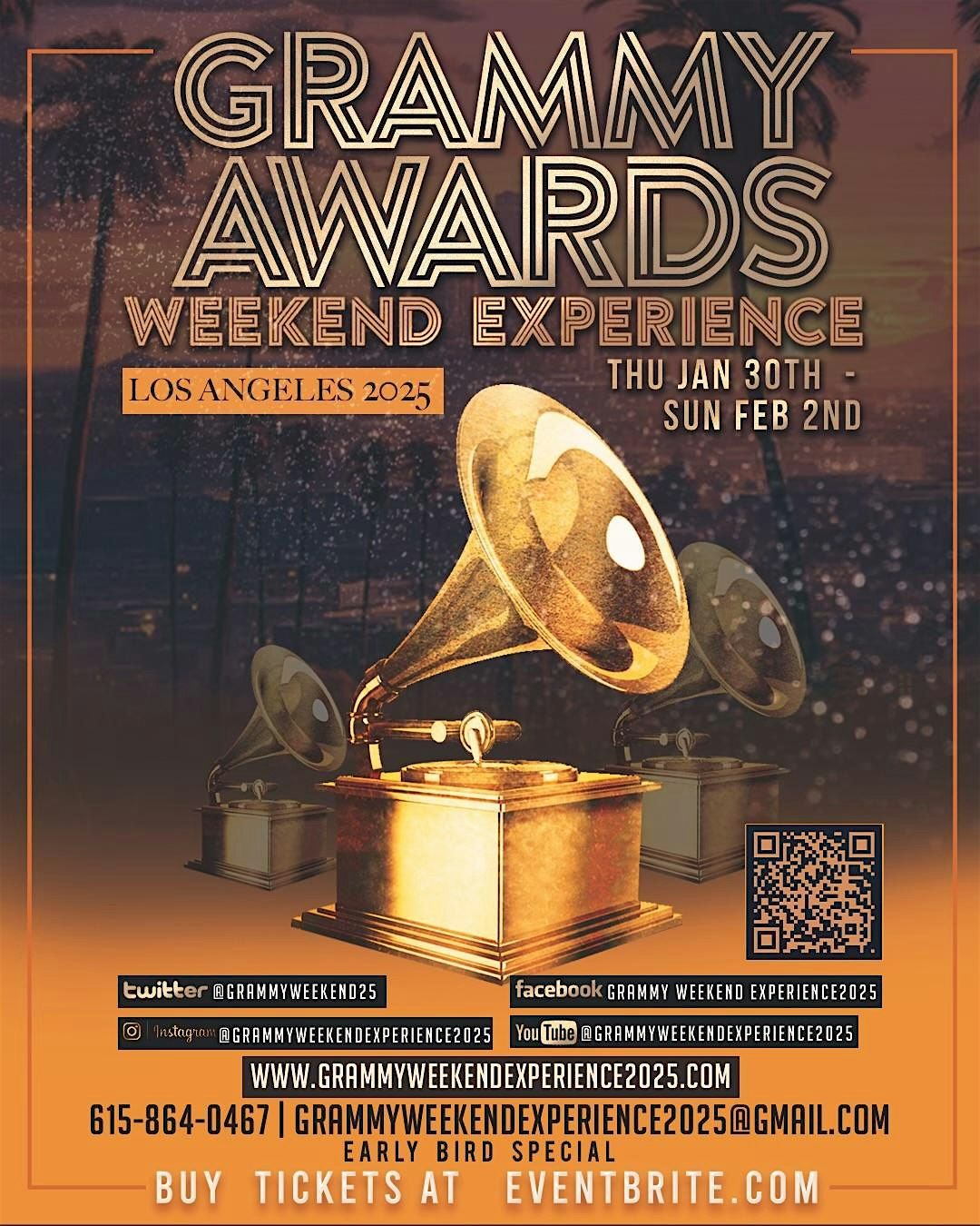 GRAMMY\u2019S WEEKEND EXPERIENCE EVENTS