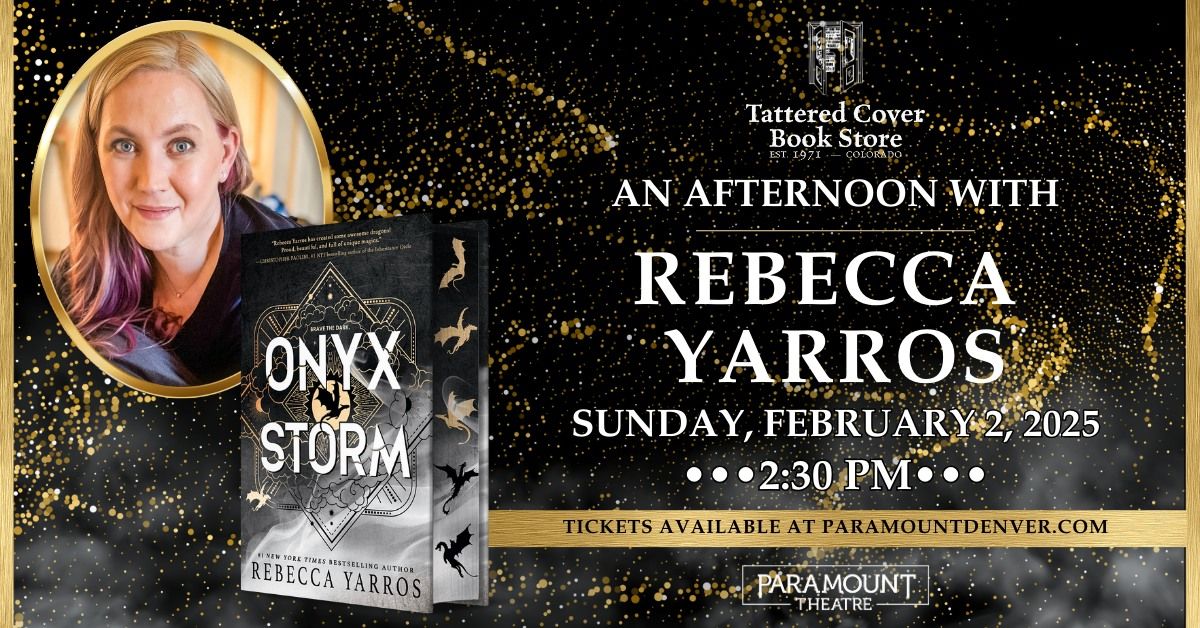 Rebecca Yarros and Tattered Cover, Paramount Denver, 2 February 2025