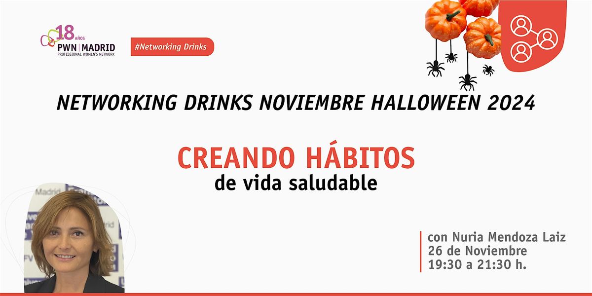 Networking Drinks noviembre HALLOWEEN 24