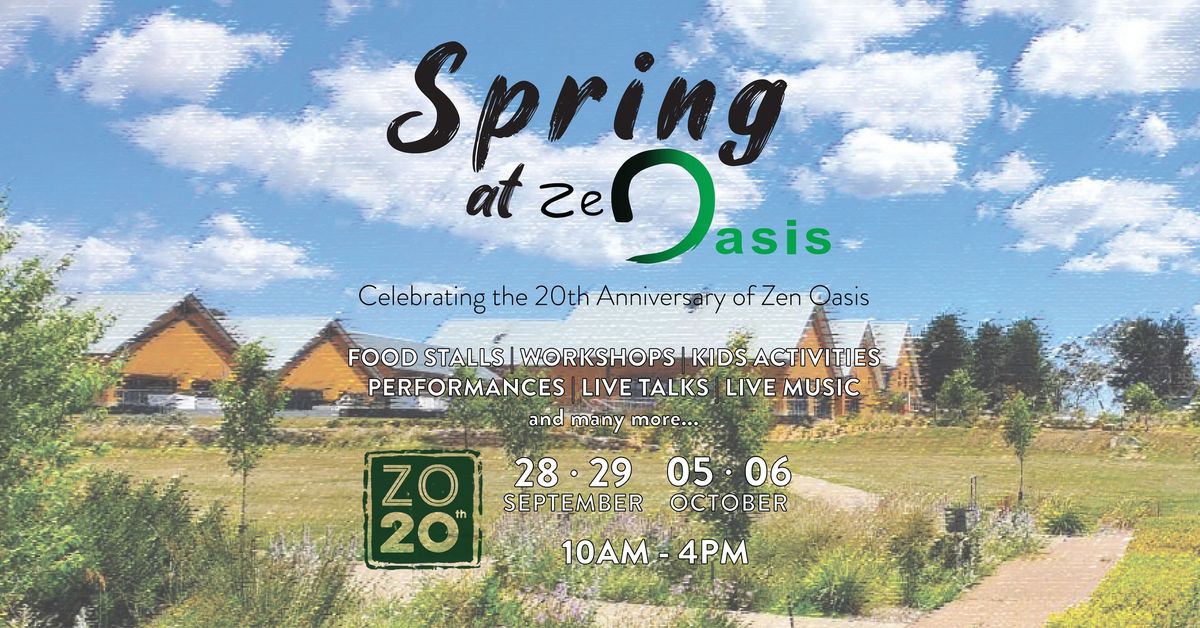 Spring at Zen Oasis 2024