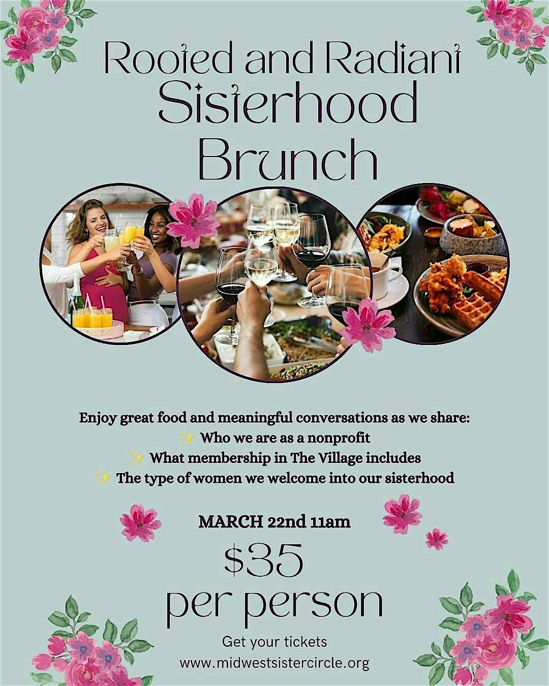 Rooted & Radiant Sisterhood Brunch