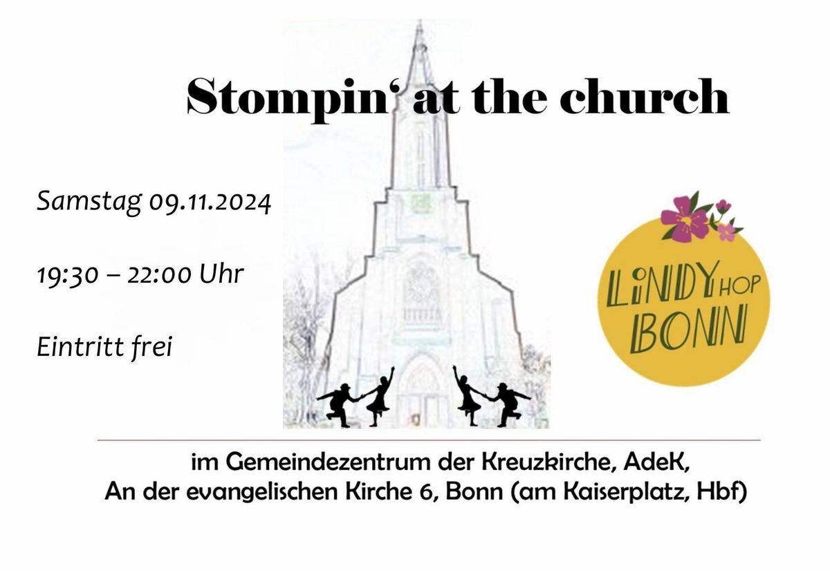 Stompin' at the church