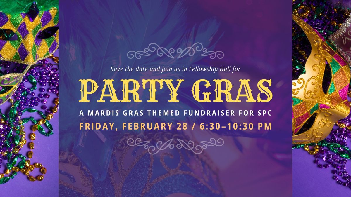 Party Gras: A Mardi Gras Themed Fundraiser to Support SPC