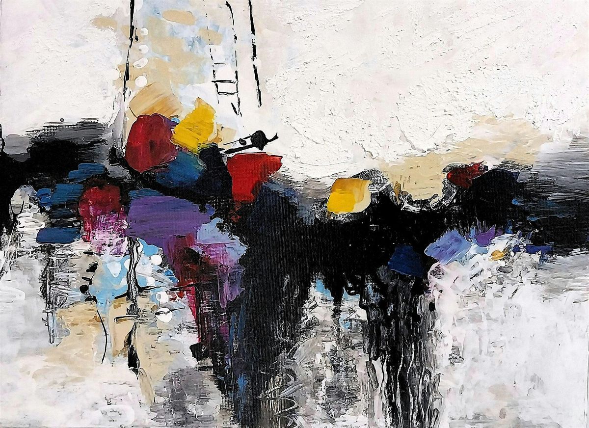 Art in Motion Abstract Pallet Knife Class