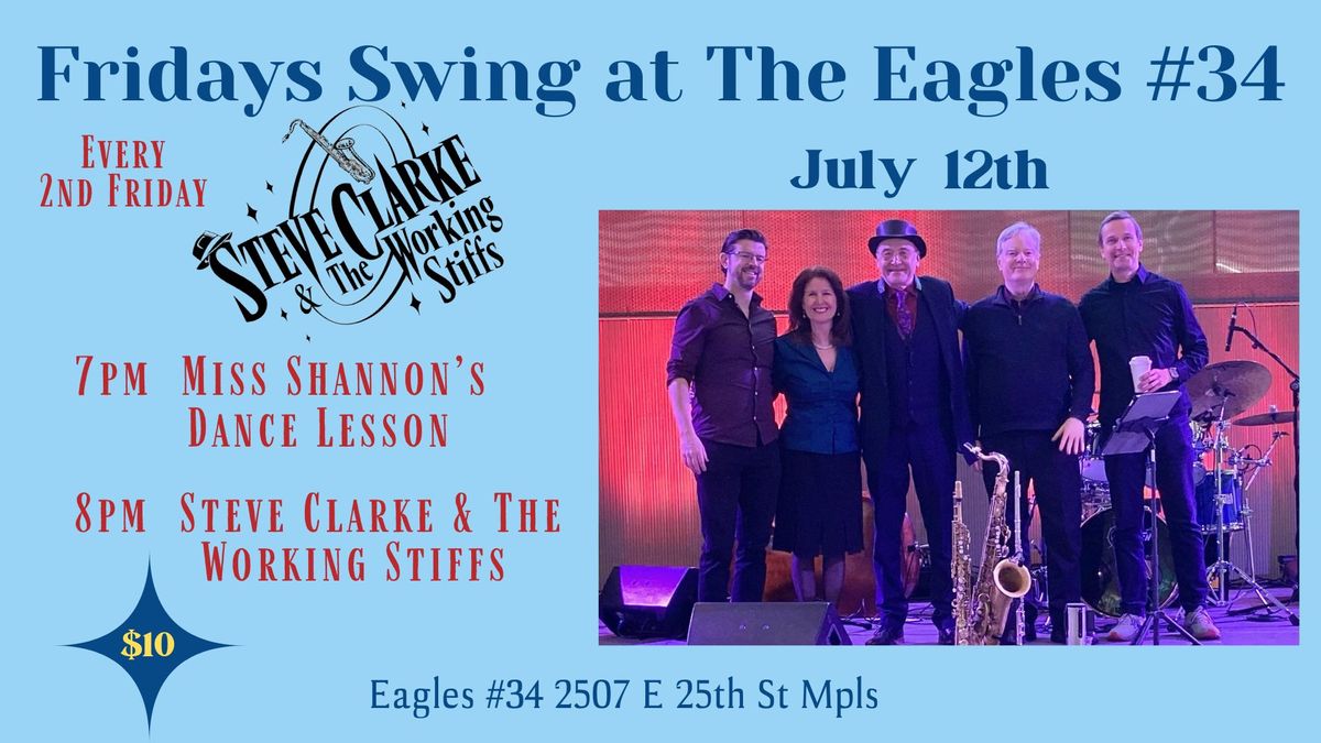 Hot Summer Swing with Steve Clarke & The Working Stiffs 7\/12