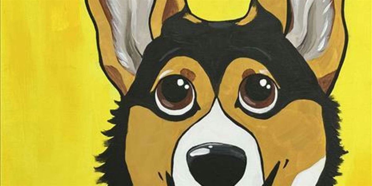 Paint Your Pet As A Cartoon - Paint and Sip by Classpop!\u2122