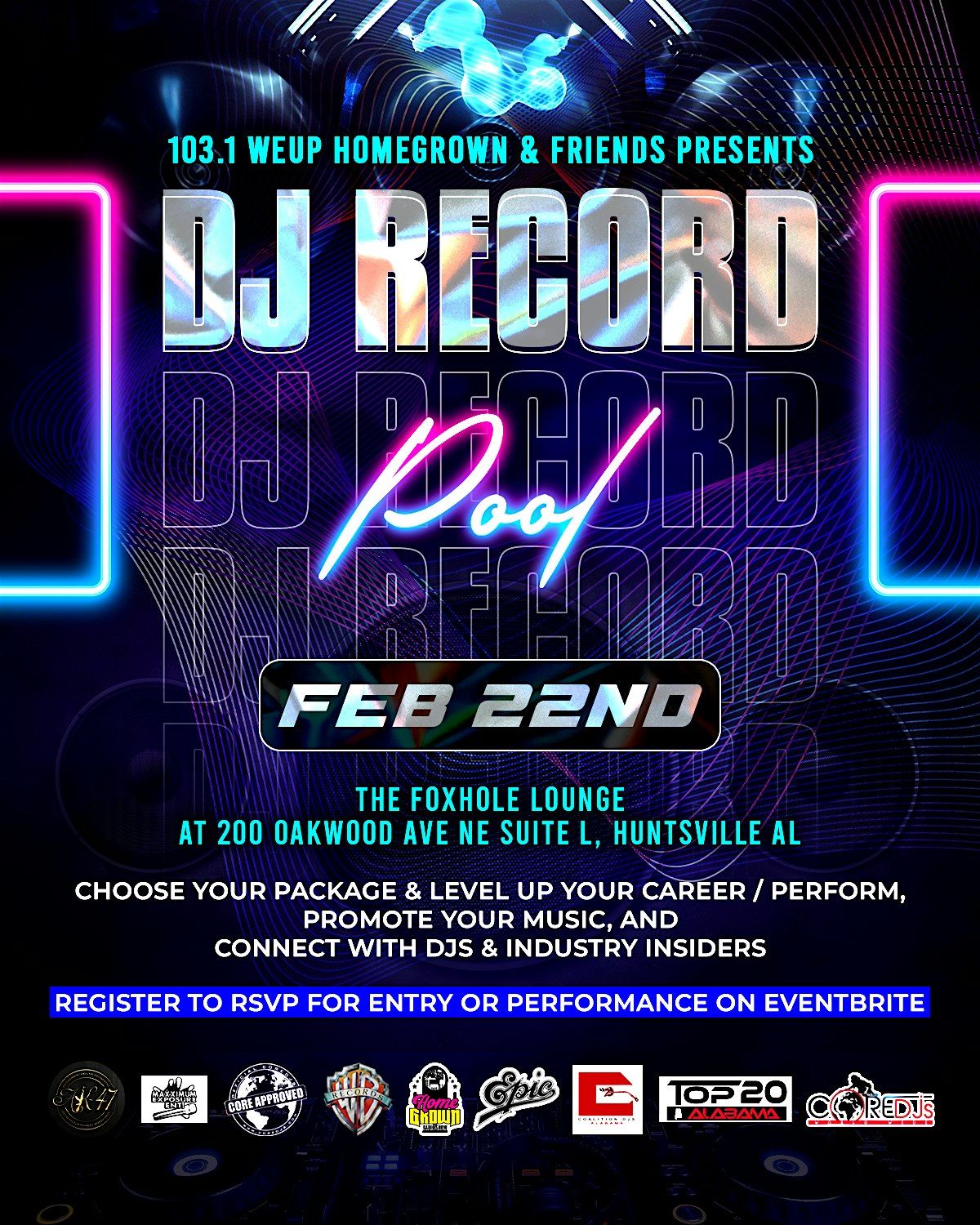 DJ Record Pool Artist Showcase