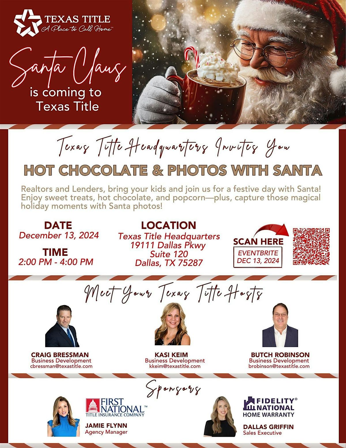 Hot Chocolate & Photos With Santa