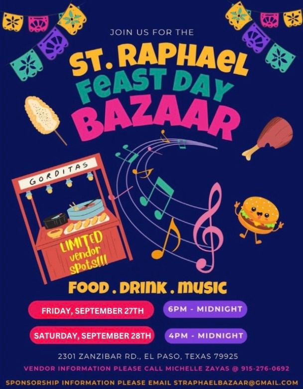 St Raphael Feast Day Bazaar 