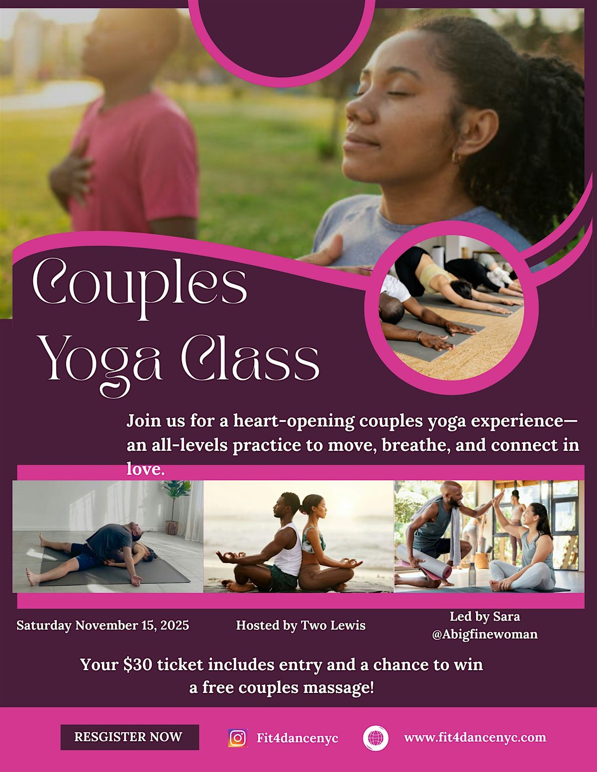 Couples Yoga Class