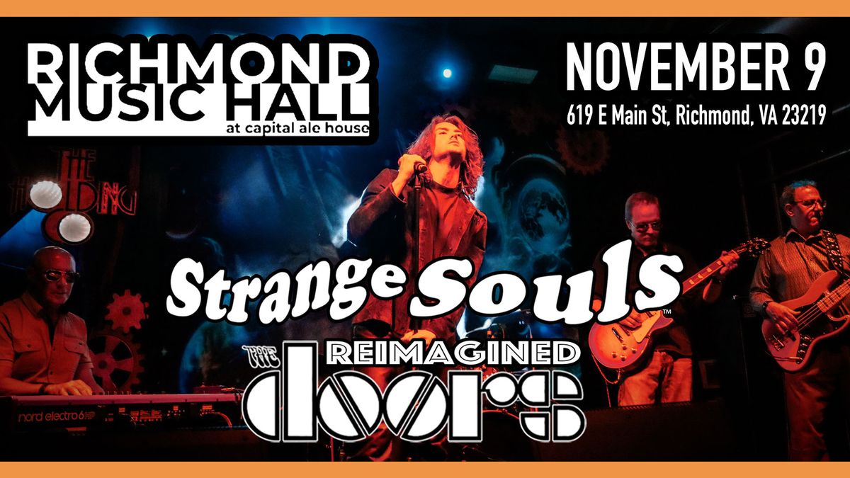 Strange Souls: The Doors Reimagined at Richmond Music Hall 11\/9\/24