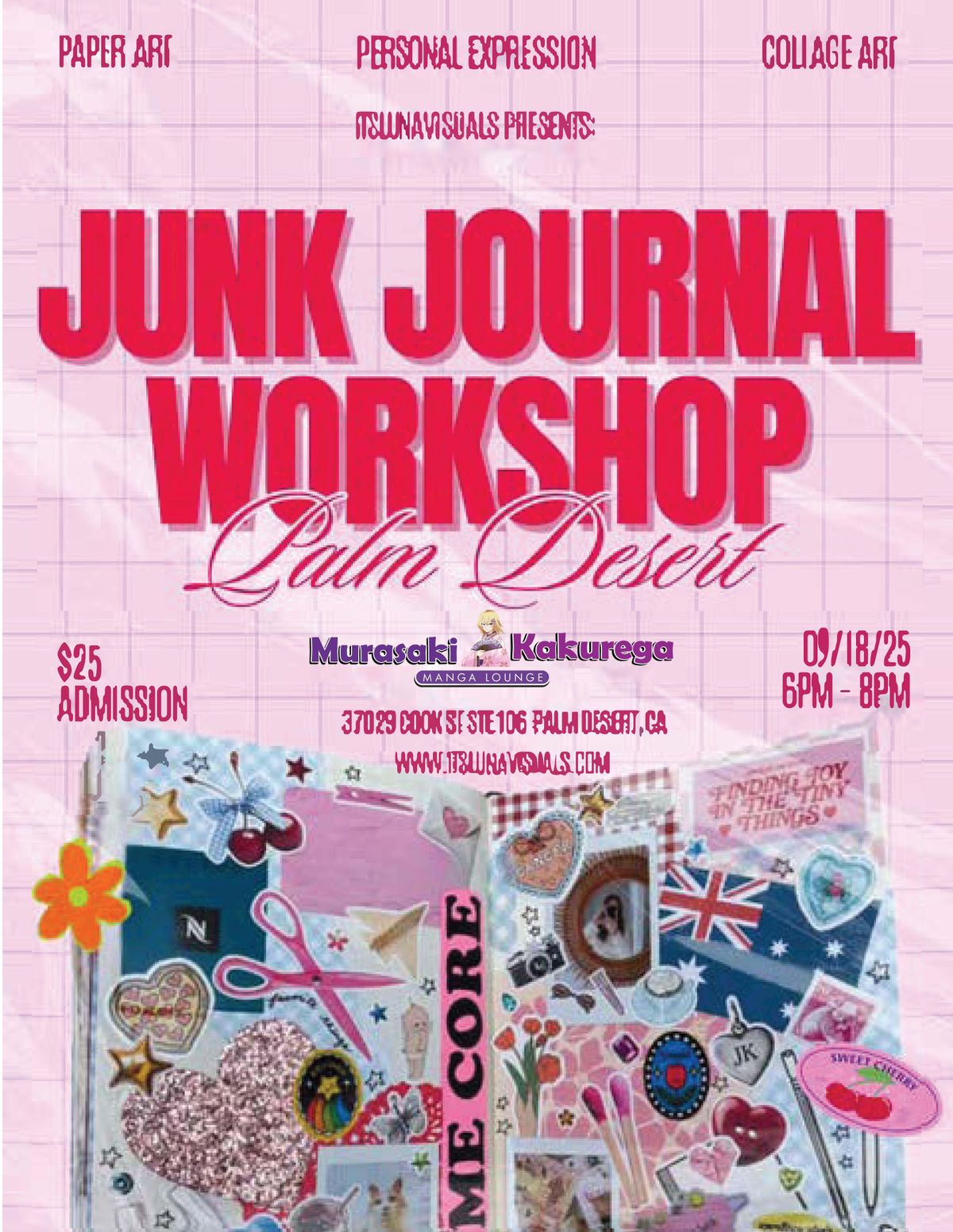 Junk Journaling w\/@itslunavisuals
