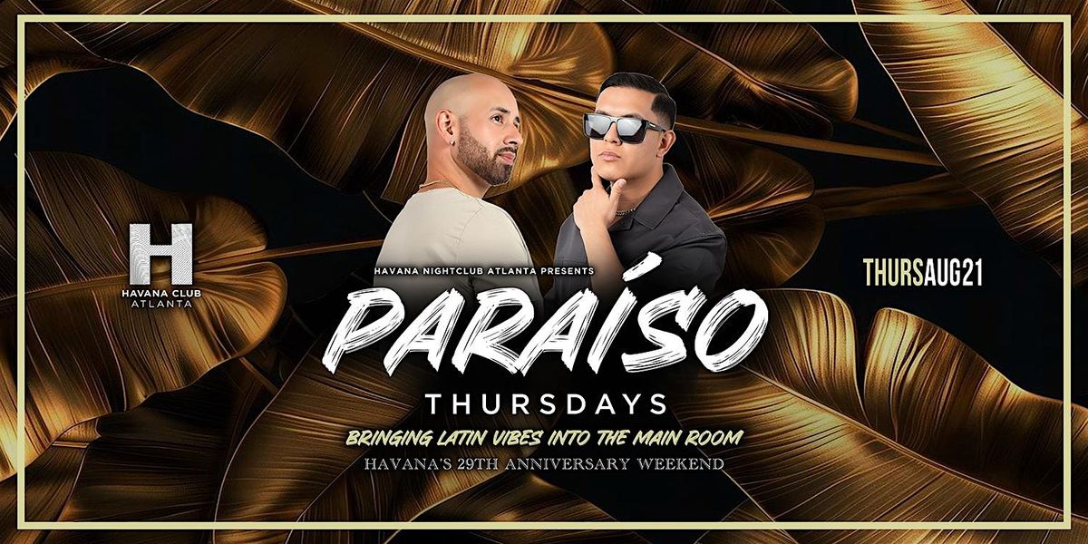 PARAISO Thursdays | Latin Night