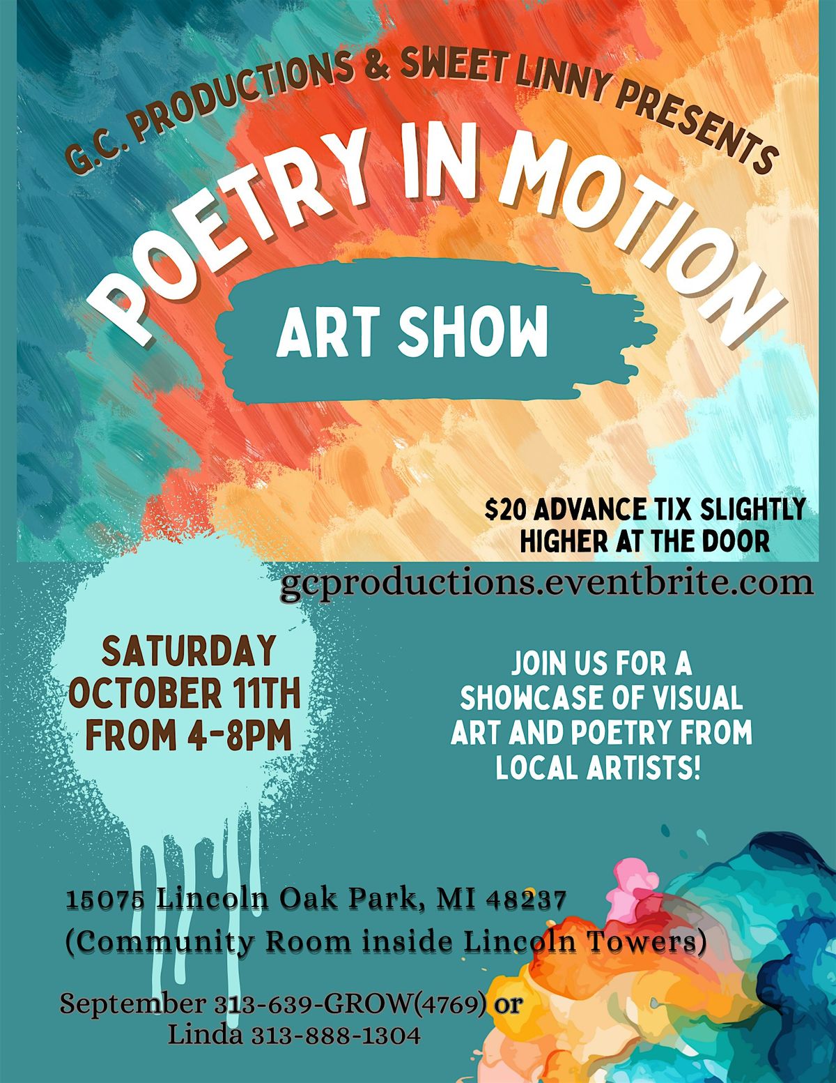 Poetry in Motion Art Show