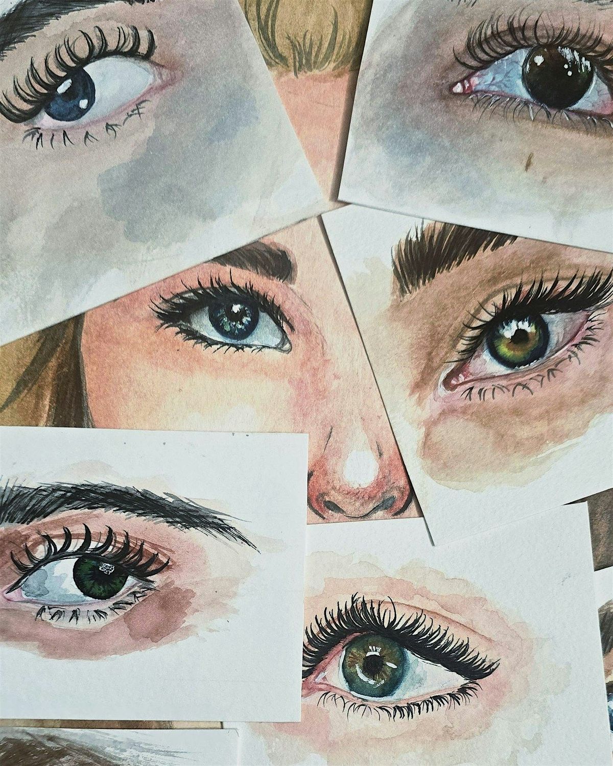 Watercolour Workshop: Eyes and Human Body