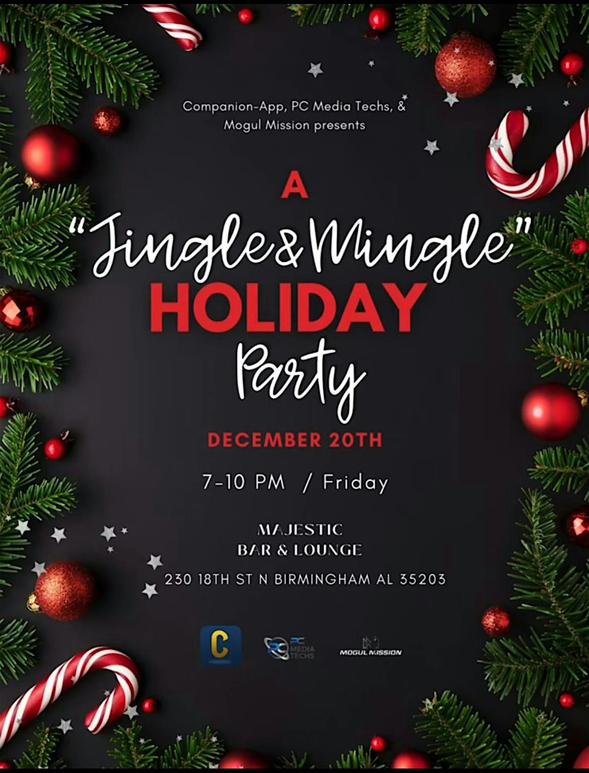 Jingle & Mingle, A Companion-App Holiday Party