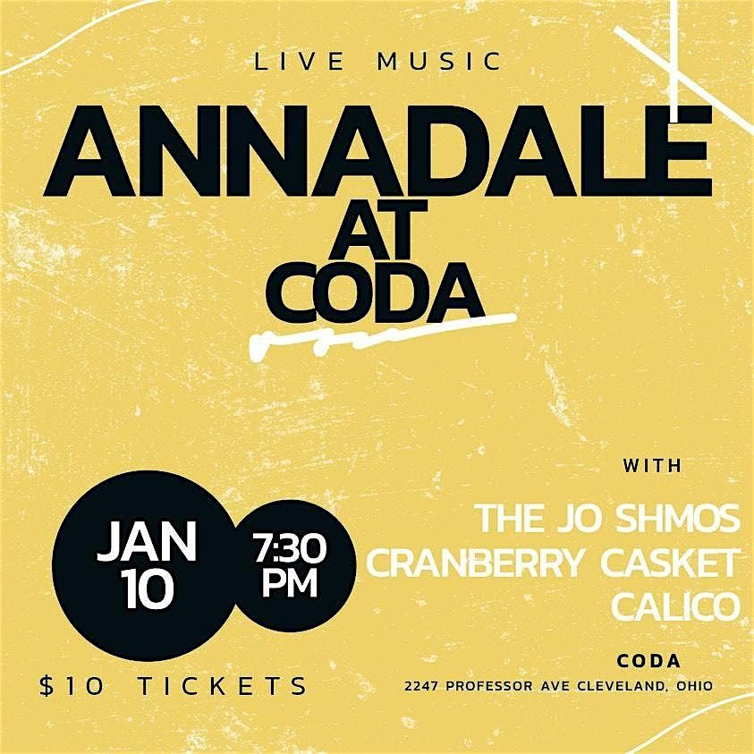 Annadale | The Jo Shmos | Cranberry Casket | Calico at CODA