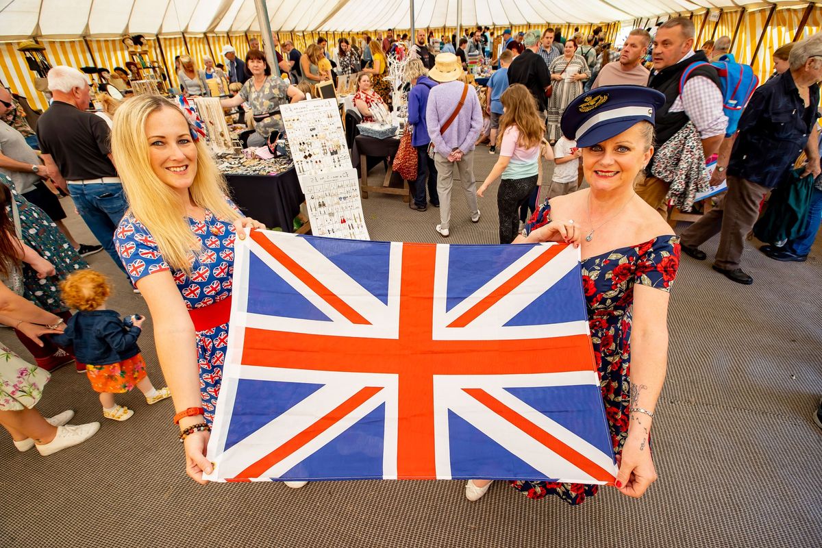 Lily & Lolly's Vintage & Craft Marquees at Himley Hall's Armed Forces Day - free entry!