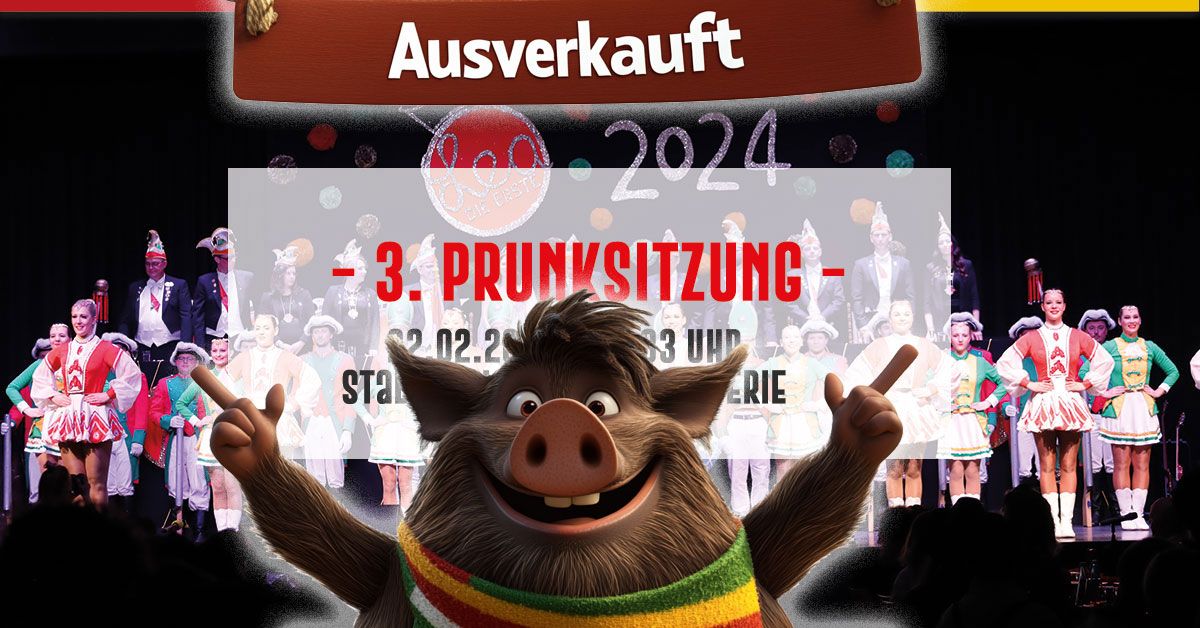 3. Prunksitzung