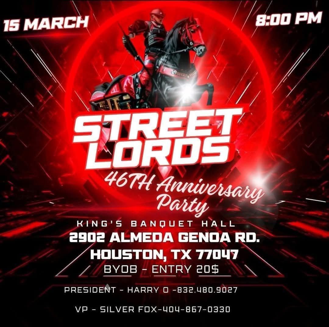 Street Lords MC 46th Anniversary Party