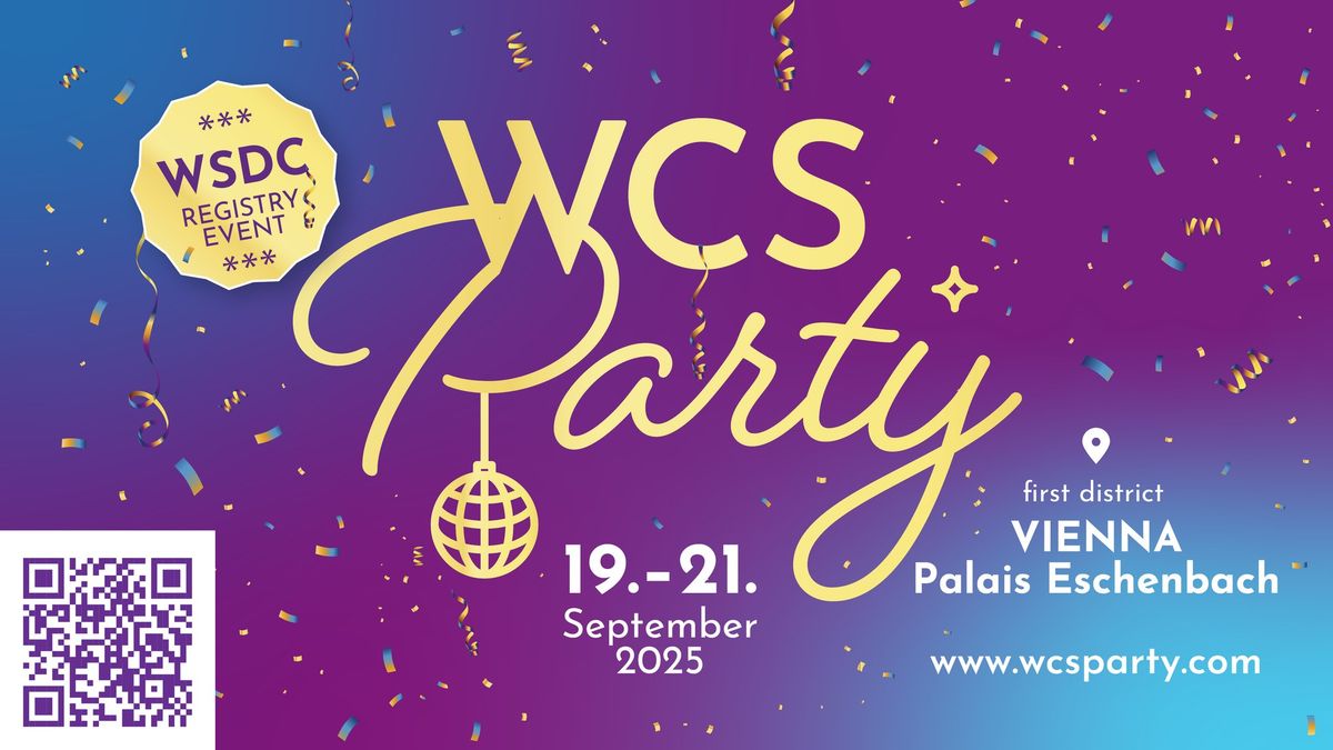 WCS Party in Vienna - WSDC-Register-Event