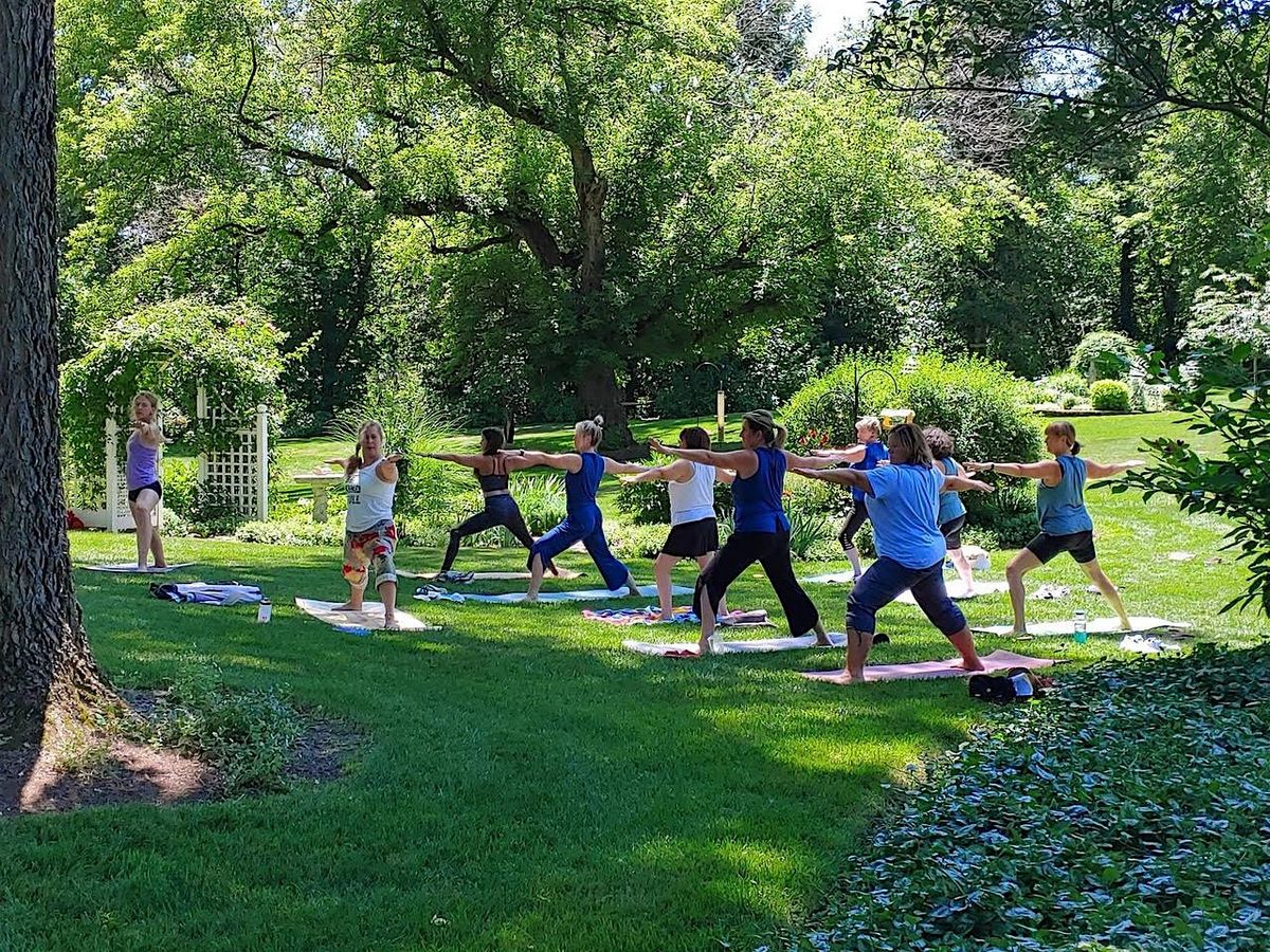 Yoga in the Garden