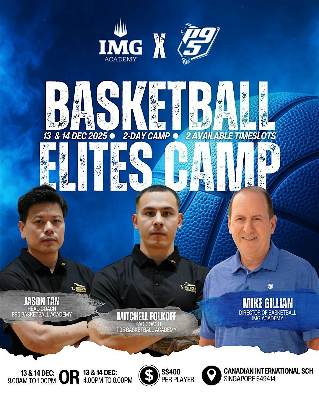 IMG Academy & P95 Basketball Camp