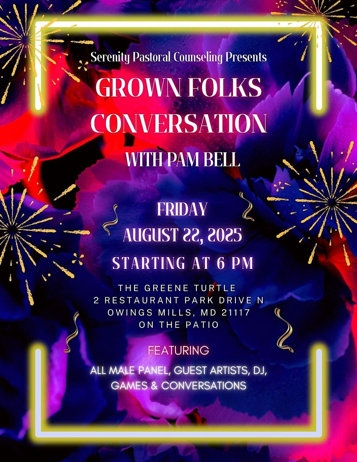 Grown Folk Conversations Live!