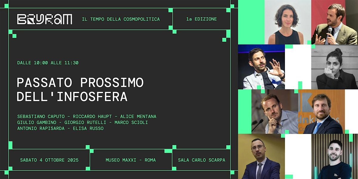 Passato prossimo dell'infosfera