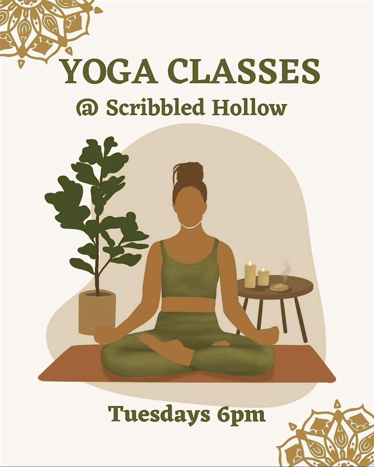 Yoga with Czep at The Scribbled Hollow