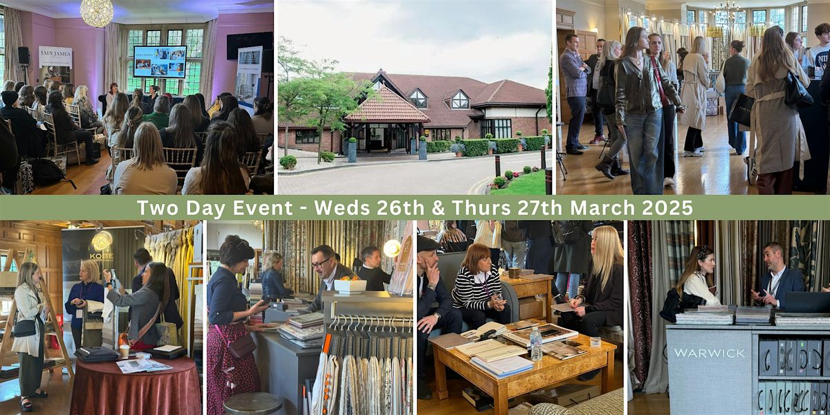 Interior Design Trade Show | Design Central South West, Bristol, March 2025