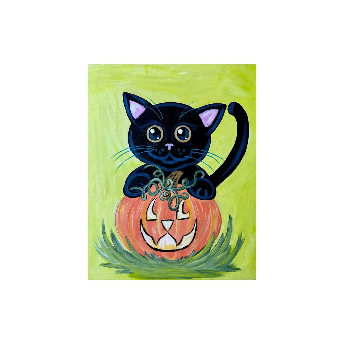 Kings Table  - Spooky Cat - Paint Party