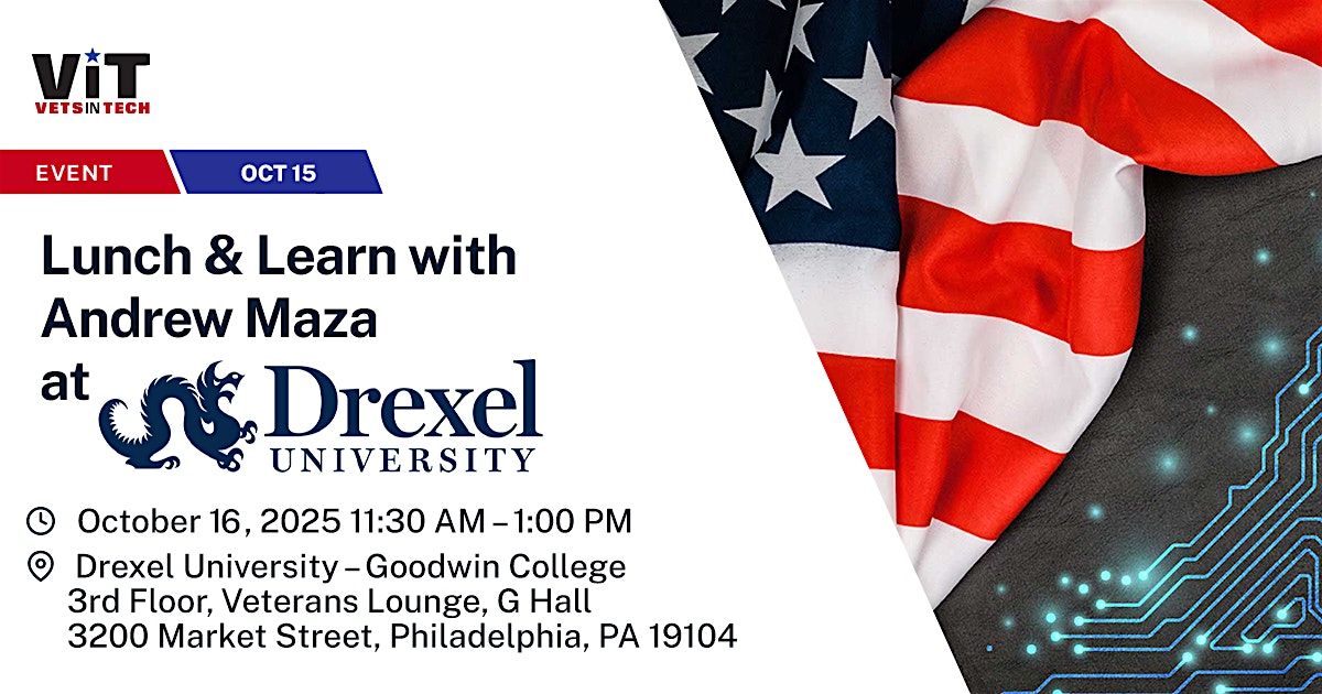 Lunch & Learn at Drexel University