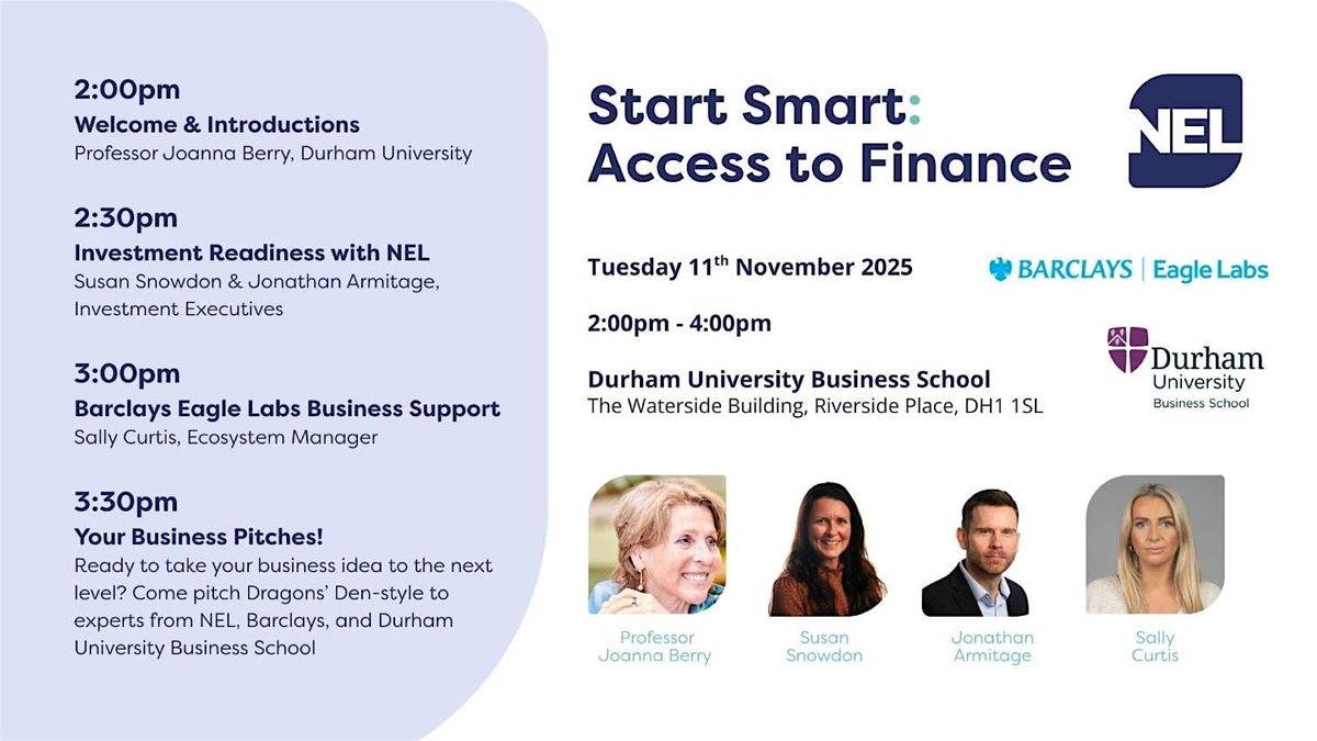 Start Smart: Access to Finance