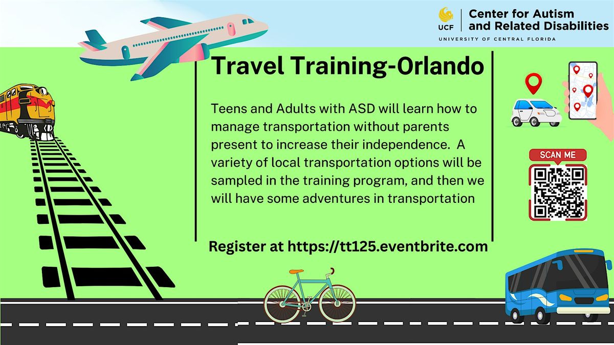 Travel Training for Teens and Adults with ASD-ORLANDO