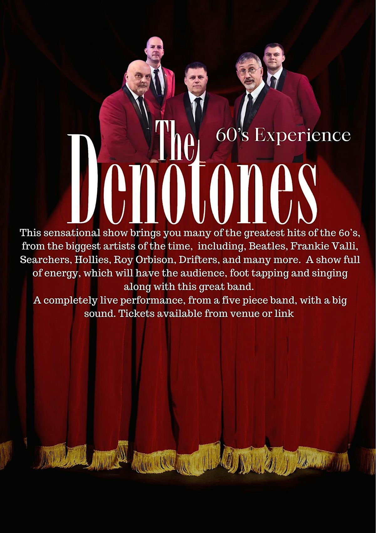 The Denotones 60's Experience