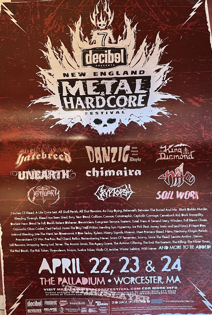 New England Metal and Hardcore Festival at Palladium Worcester