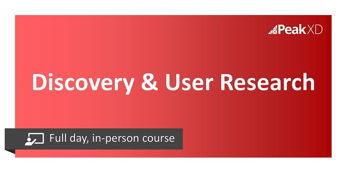 Discovery & User Research (Melbourne)