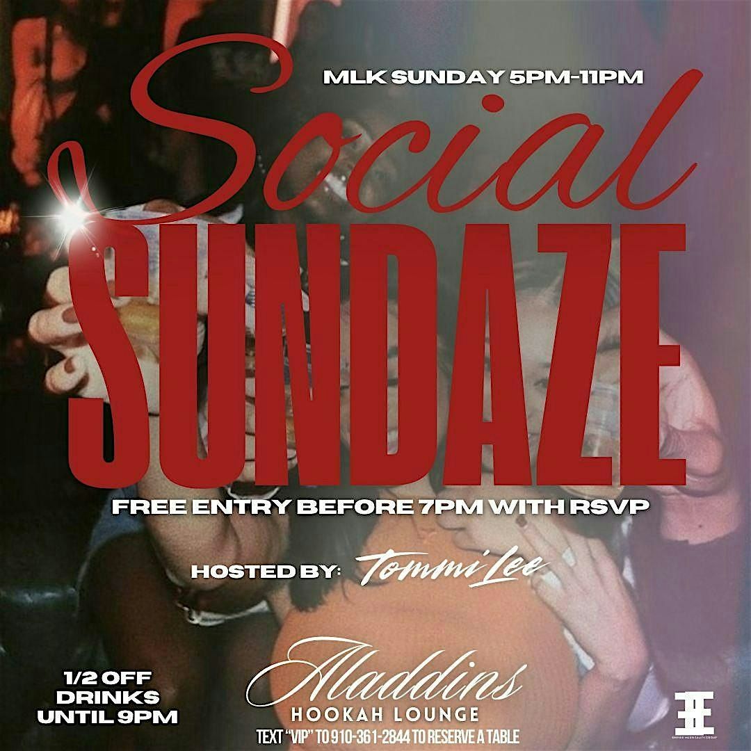 Social Sundaze @ Aladdins Hookah Lounge