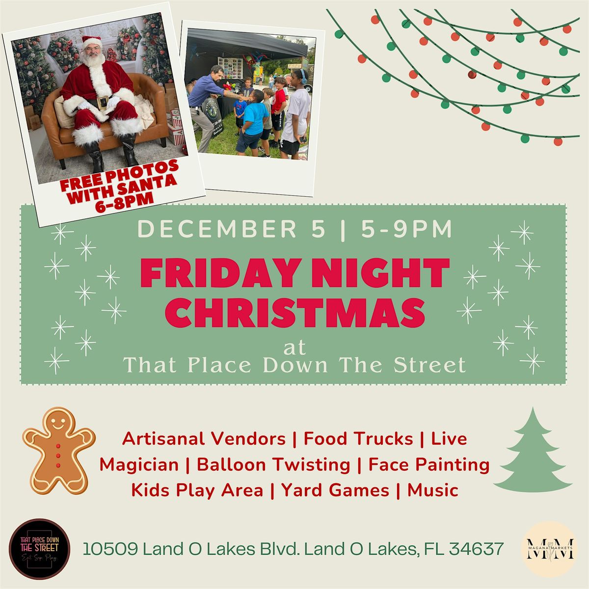 Friday Night Christmas | Free Santa Photos