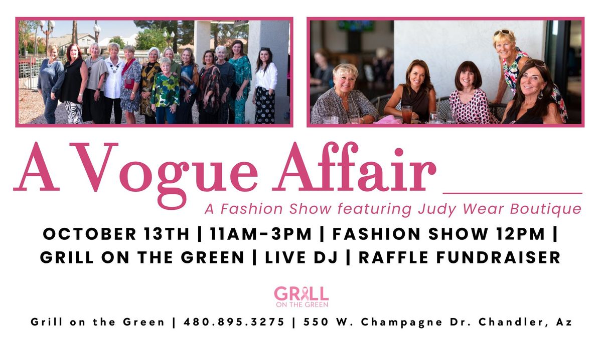 A Vogue Affair-Fashion Show with Judy Wear Boutique