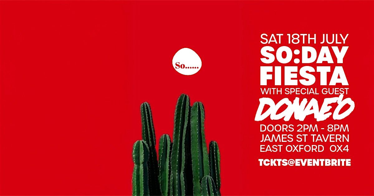 So: Day Fiesta feat Donae'O
