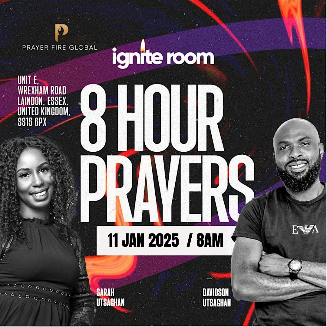 IGNITE ROOM : 8 HR PRAYERS ( JAN IN-PERSON)